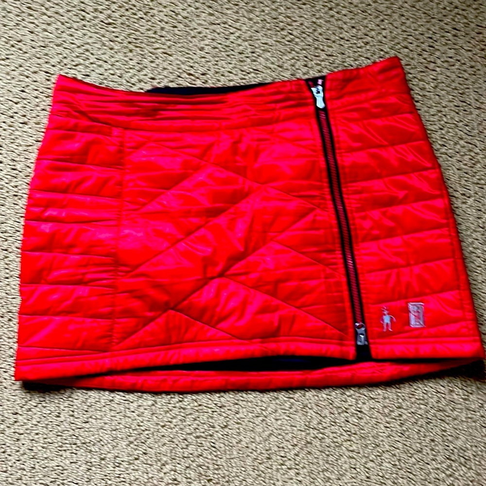 Red Smartwool Skirt